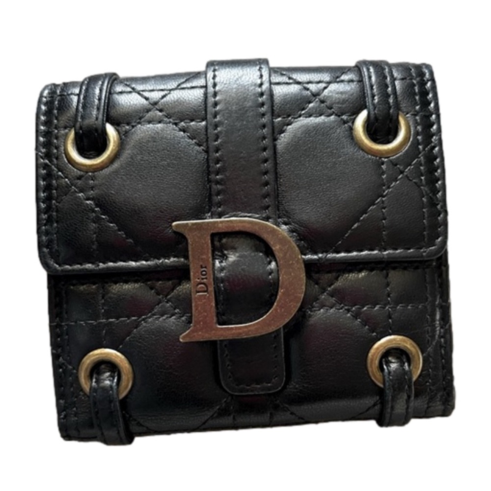 NWOB Dior Cannage Leather Wallet